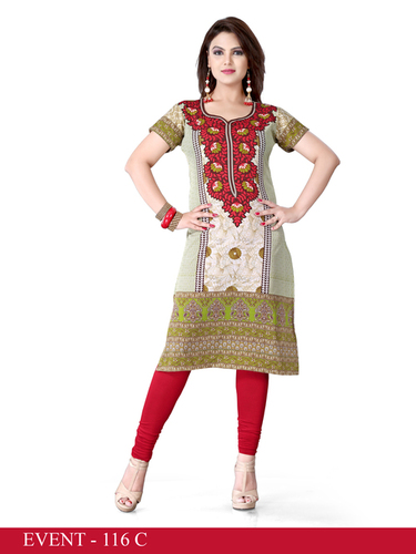 Superb American Crepe Kurta