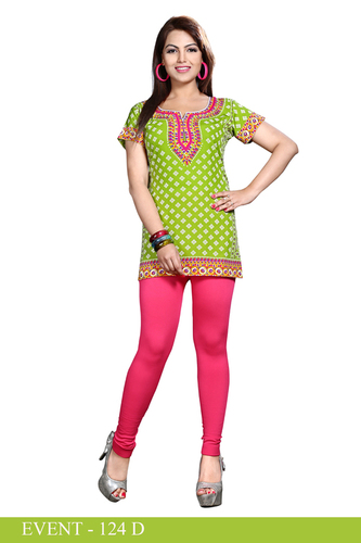 Trendy American crepe kurti