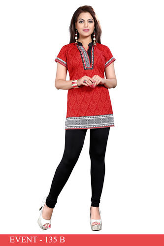 Pretty American crepe kurti
