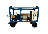 High Pressure Hydro Jetting Machines - Cleaning Process: Cold Water Cleaning