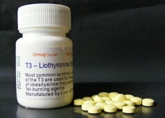 Liothyronine(T3)(25mcg/tablet,100tablets/bottle)