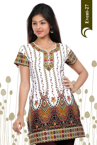 Amazing Printed Crepe Kurti 