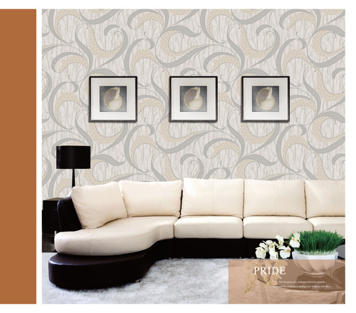 Wall Paper - Pride PM1621 - Textile Wallpaper, 75 Feet, Modern Style, 18-21mm Thickness, Waterproof Design for Lasting Durability