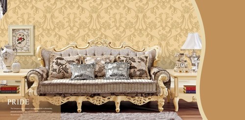 Wall Paper - Pride - CT1805 - Textile, 75 Feet, Modern Style, 18-21 Millimeter Thickness | Waterproof Functionality