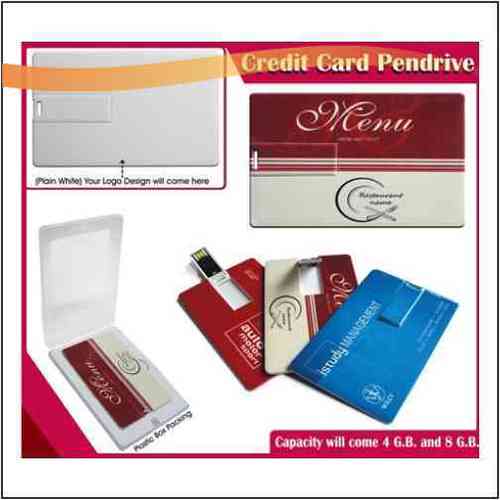 4 GB Credit Card Pen Drive