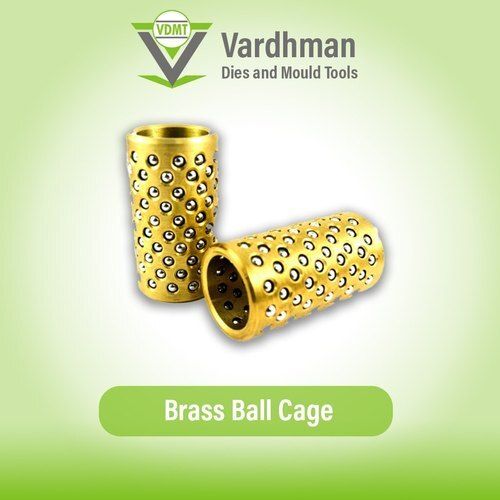 Brass & Aluminum Ball Cage - Custom Sizes: 50mm to 100mm | Silver Finish, Lightweight Design, High Durability, Precision Engineering, Corrosion Resistance