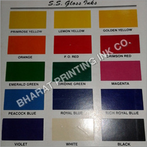Any Color Printing Glossy Ink