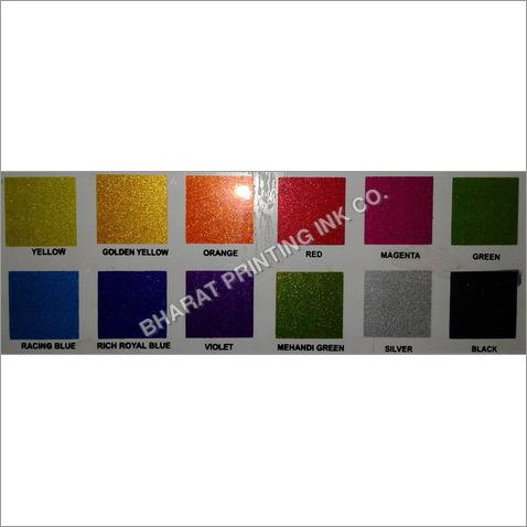 Any Color Printing Glitter Inks