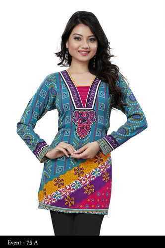 Amazing American Crepe Kurti