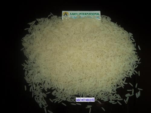 Sarbati White Sella Rice - Long Grain Dried, Golden Color | Optimum Freshness, Excellent Nutritional Value, Highly Organic, Safe to Consume, 6 Months Shelf Life