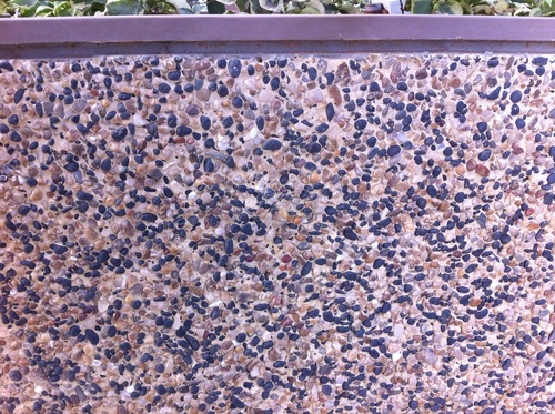 Pebble wash flooring