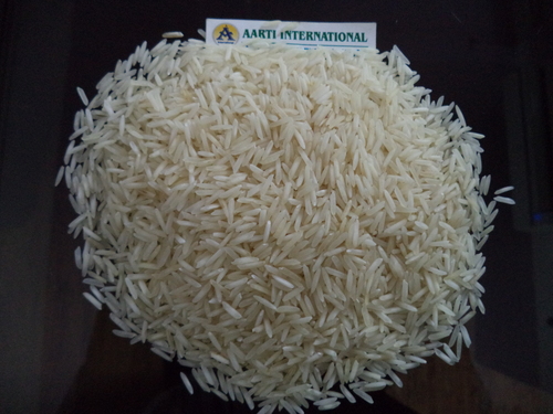 Sugandha Steam Basmati Rice - Long Grain White Rice, Dried, Large Starch Content | Alluring Aroma, Excellent Taste, Retains Maximum Nutrition