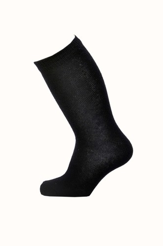Plain Black Baby Socks