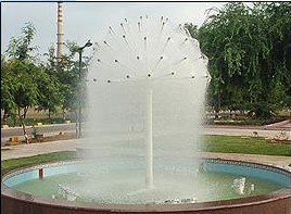 Water Fountain - Stainless Steel, Variable Dimensions, Adjustable Water Flow | Multiple Nozzles, Eco-Friendly, Low Maintenance, Outdoor Decor, Optional Lighting