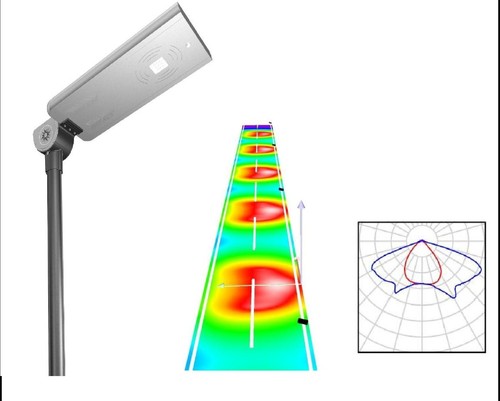 CE ROHS - Aluminum Alloy 3-8M Silver LED Street Light, 15W-30W, IP67, Energy Efficient