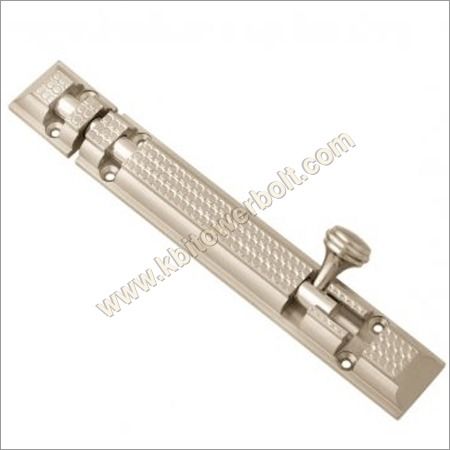 Silver Brass Royal Diamond Cut Tower Bolts