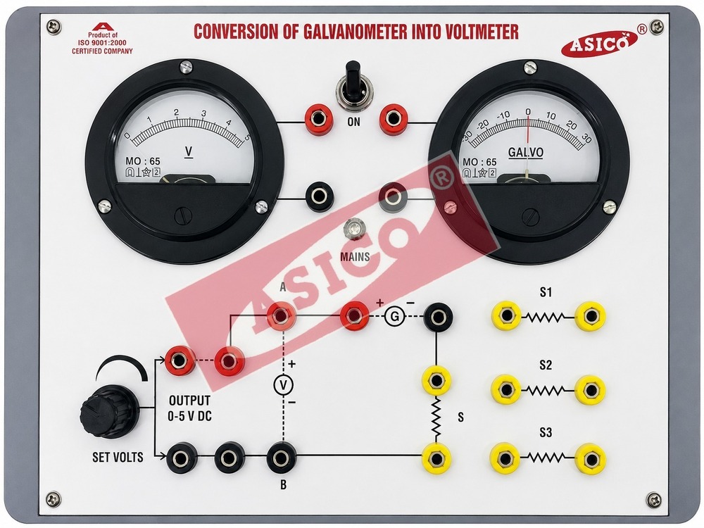 Conversion of Galvanometer to Voltmeter
