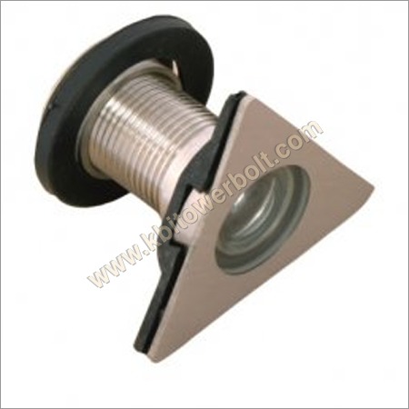 Brass Pyramid Door Eye
