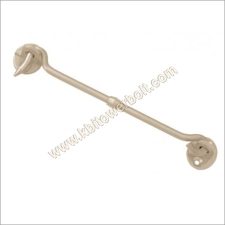 Brass Gate Hook Round