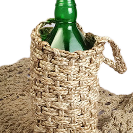 Designer Jute Bottle Bags