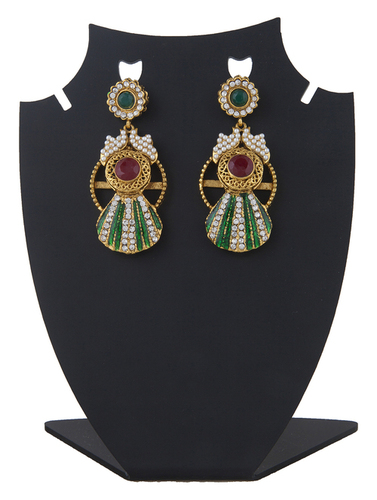 Antique Ethnic Polki Earring