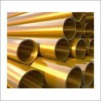 Golden Industrial Brass Tubes