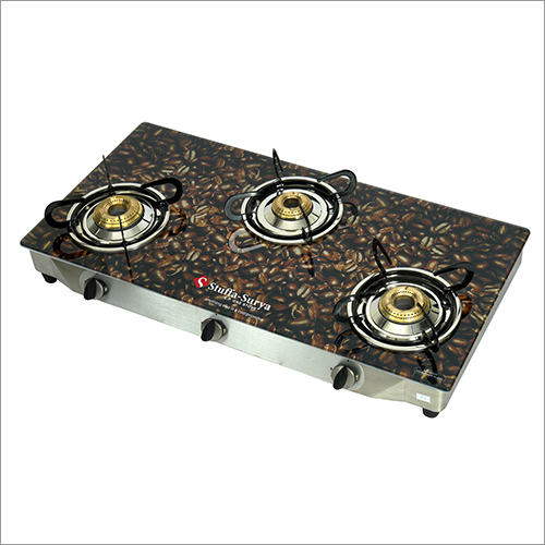 Glass Cooktop Coffeebeans 3 Burner