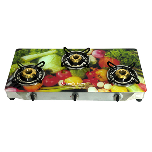 Glass Cooktop Vegetable 3 Burner