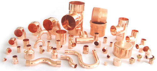 Copper Pipe Fitting Section Shape: Round