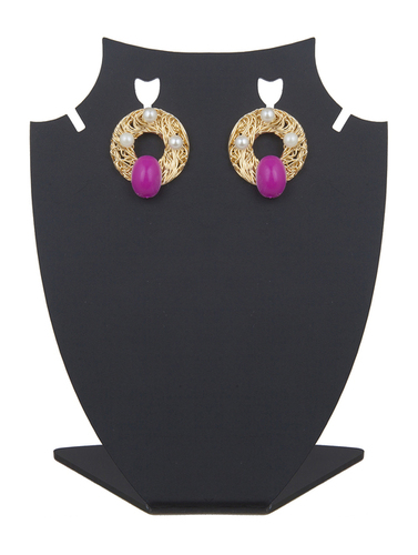 Antique Fashion Brass Polki Earring