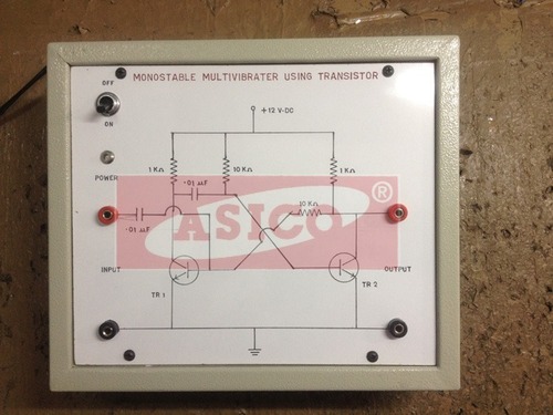 Monostable Multivibrator Using Transistors