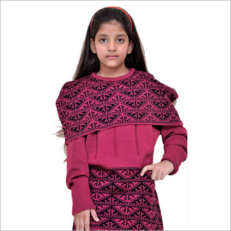 Colored Girls Woolen Sweaters