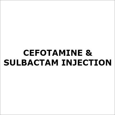 Cefotamine & Sulbactam Injection - Vial Ampoules, Intravenous Antibiotic | Infection Treatment, Quick Relief