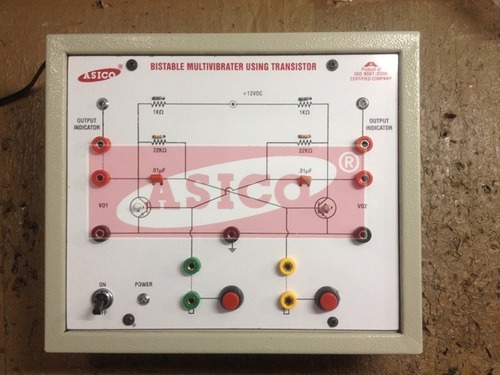 BISTABLE  MULTIVIBRATOR  USING  TRANSISTOR