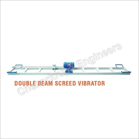Double Beam Screed Vibrator