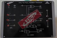 Digital Trainer to verify Half Adder and Full Adder