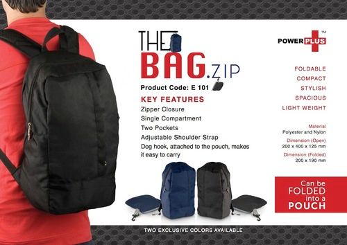 The Bag.zip : Folding Travel Backpack