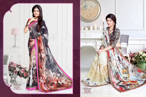 Digital Printed Sarees