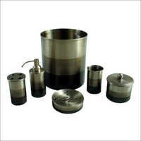 Stainless Steel Bathroom Accessories - Brushed Finish, Silver Color, 6 Pieces | Attractive Appearance, Sophisticated Designs, Remarkable Durability