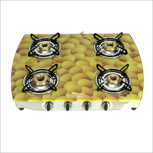 Glass Cooktop Lemon 4 Burner