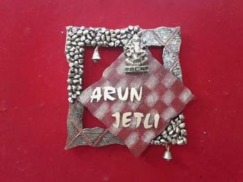 Name plate