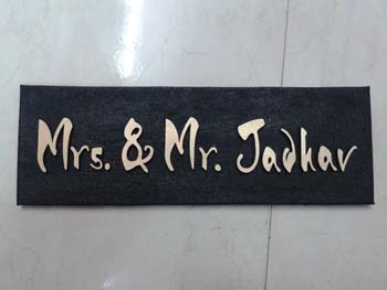 Name plate