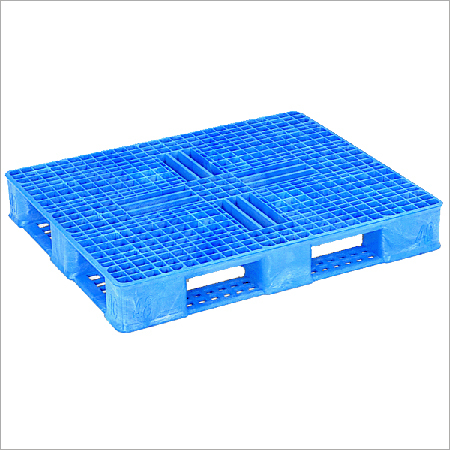 Plastic Pallets - Plastic, 1200x1000x150mm, Blue | Nestable, Lightweight, Stackable, Durable, Recyclable, 1000kg Load Capacity, Easy Cleaning