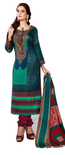 Owomaniya Cotton Printed Suit