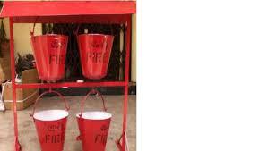 Fire Bucket With Stand Application: Industrial Purpose