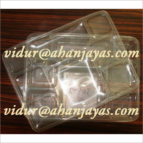 PP 8CP Meal Tray With LID