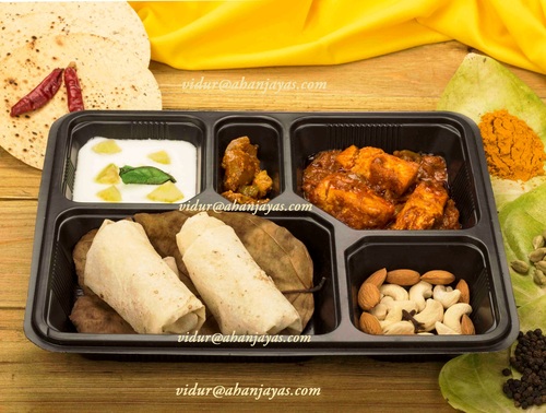 Premium Microwavable Meal Tray without Lid