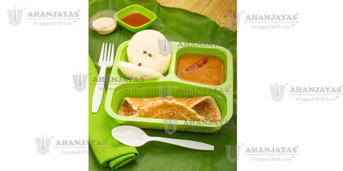 Disposable Compartment Food Trays with Lids