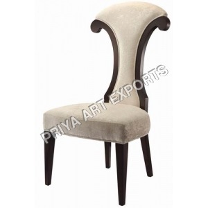 Dining Chair - Wood Velvet, 45x50x90cm, Beige | Elegant Design, Comfortable Seating, Durable Frame