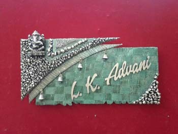 Name plate